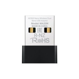 ÷ Usb wifi mercusys ma20n ac650 nano 433mbps usb 2.0