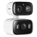 ÷ Camara ip wifi tp-link tapo c246d doble camara 125? y teleobjetivo con movimiento 