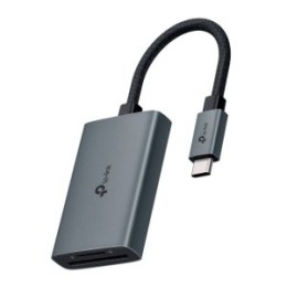 ÷ Card reader externo usb-c tplink ua440c 1xsd 1xmicrosd 4.0 carcasa de aluminio