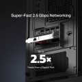 ÷ Tarjeta de red pcie 2.5gbps mercusys ma310e incluye soporte estandar y de perfil bajo
