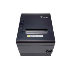Impresora tickets termica inalambrica Equip / Papel 80mm / Bluetooth / WIFI / USB / Rj45 / Negra EQ351004