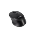 ÷ Mouse tooq wireless tqmw-1101-b sensor optico 1600 dpi 4 botones dise?o ergonomico negro 1x aa