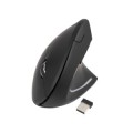 ÷ Mouse tooq wireless tqmwg-1104-b sensor optico 3200 dpi 6 botones vertical ergonomico negro 2x aaa