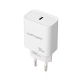 Cargador de red Type-C / 30W PD / Blanco / 10.10.2009 / Nanocable