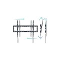 ÷ Soporte de pared orientable tooq lp1081t-b para pantalla 37