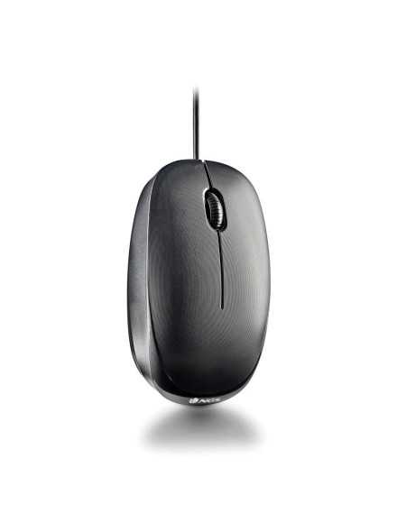 Raton USB Type-C Ngs Flame / Mnao derecha / 1000 Dpi / Negro