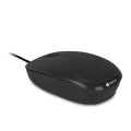 Raton USB Type-C Ngs Flame / Mnao derecha / 1000 Dpi / Negro