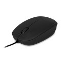 Raton USB Type-C Ngs Flame / Mnao derecha / 1000 Dpi / Negro