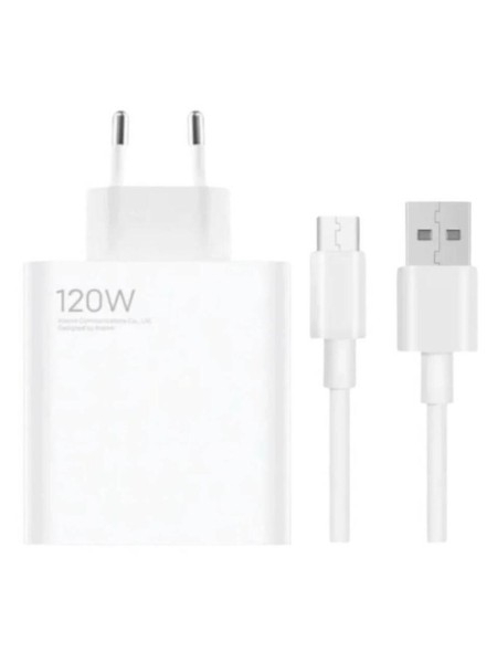 Cargador de red original Xiaomi Type-C + cable / 120w / Blanco / BHR9462EU - BHR6034EU