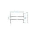 ÷ Soporte de pared fijo tooq lp1080f-b para pantalla 37