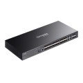 ÷ Switch gestionable l3 tp-link omada sg5428xf lite stackable 20xsfp 4xcombo 4x10gb sfp+ omada sdn