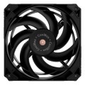 ÷ Ventilador interno coolbox v12 black 120mm hydraulic bearing 1200rpm 4 pines molex negro