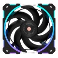÷ Ventilador interno coolbox x12 ring 120mm argb pwm 3 pines fdb 2400rpm negro