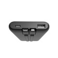PowerBank Gembird 10.000 mah / 20W PD / 18W QC 3.0 / Cable Type-C / Cable Lightning / 1x USB / Negro / PB10-PD20-LCD-01