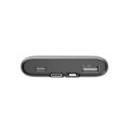 PowerBank Gembird 10.000 mah / 20W PD / 18W QC 3.0 / Cable Type-C / Cable Lightning / 1x USB / Negro / PB10-PD20-LCD-01