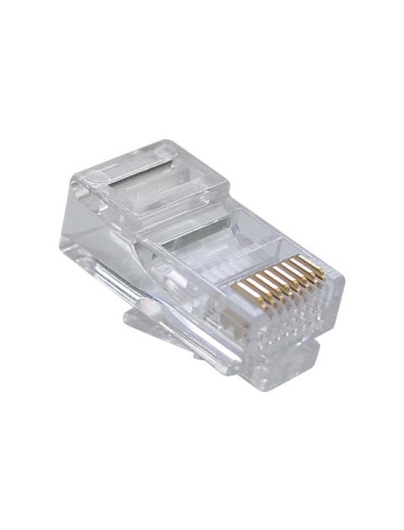 Conector RJ45 8 hilos cat.5e cable expert (pack 100 uds) / Plug3up6/100