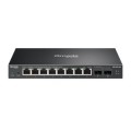 ÷ Switch gestionable tp-link omada agile es210x-m2 8x2.5gb lan 2x10gb sfp+ easy managed centralized 