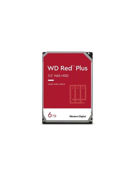 ÷ Disco duro 6tb western digital red plus sata6g (nas hard drive) wd60efpx