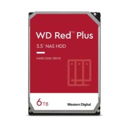 ÷ Disco duro 6tb western digital red plus sata6g (nas hard drive) wd60efpx