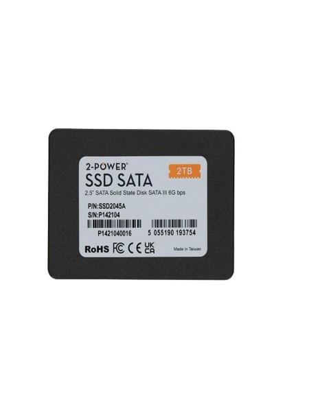 Disco duro 2.5 SSD 2-Power / 2Tb / Sata 6 / SSD2045A / Ideal para montaje