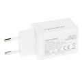Cargador de red USB + 2x Type-C 65W PD / GAN Blanco Movano