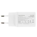 Cargador de red USB + 2x Type-C 65W PD / GAN Blanco Movano