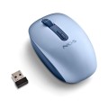 Raton Inalambrico Ergonomico NGS Fog Dual Azul / BT 5.2 + RF 2.4Ghz / Silencioso / Hasta 1600 DPI / FOGDUALBLUE