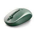 Raton Inalambrico Ergonomico NGS Fog Dual Verde / BT 5.2 + RF 2.4Ghz / Silencioso / Hasta 1600 DPI / FOGDUALGREEN