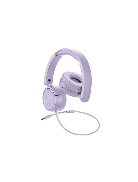 ÷ Headset jack 3.5mm energy sistem urban mic plegable lavanda