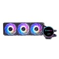 ÷ Refrigeracion liquida unykach uk363101 aquastorm neo 360 360mm 3x120mm tdp 300w argb lcd negro