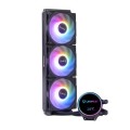 ÷ Refrigeracion liquida unykach uk363101 aquastorm neo 360 360mm 3x120mm tdp 300w argb lcd negro
