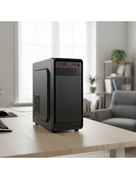 Equipo Montado Caja L-link Kluster/ Intel i5-14400 / PB Asus H610M / 16GB DDR4 3200 MHz / 480GB M.2 NVME Crucial