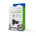 Cargador Universal Energie 12W / 3v/4.5v/5v/7.5v/9v/12v/ 1a / Monitor / Router / EG-MC-008