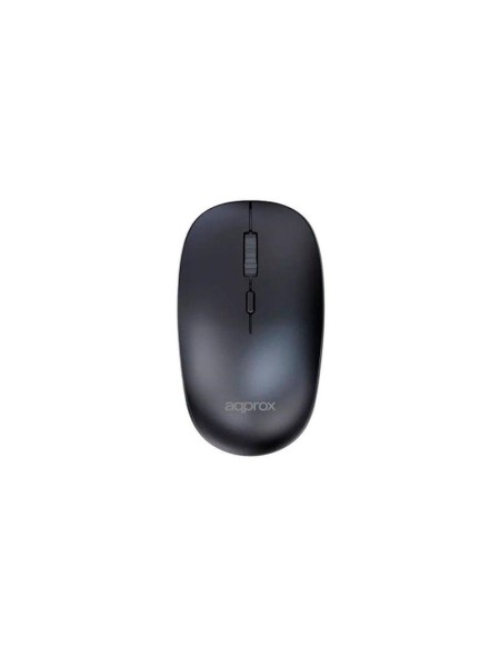 Ratón Inalámbrico Approx Xm210 / Negro / 1600dpi / APPXM210