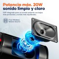 Altavoz Bluetooth 5.3 VIBE GO / 20w / 2000 mAh / IP67 / Led RGB / Tws / Microsd / Usb / IDUSD / H62A