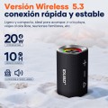 Altavoz Bluetooth 5.3 VIBE GO / 20w / 2000 mAh / IP67 / Led RGB / Tws / Microsd / Usb / IDUSD / H62A