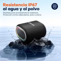 Altavoz Bluetooth 5.3 Pixi Mini / 12w / 1800 mAh / IP67 / Led RGB / Tws / Microsd / Usb / IDUSD / H65A