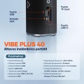 Altavoz Bluetooth 5.3 VIBE PLUS / 40w / 4000 mAh / IP67 / Led RGB / Tws / Microsd / Usb / IDUSD / H63A