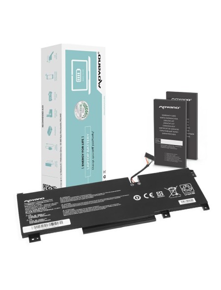 Batería compatible para portátil MSI BTY-M492 11.4V 4600mAh V1 Movano