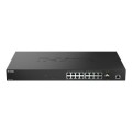 ÷ Switch gestionable l2+ d-link dms-1250-18/e 18p 16x2.5gb 2x10gb sfp+ metalico rack negro