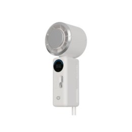 ÷ Ventilador mini portatil conceptronic aeriva03c turbo placa enfriamiento pantalla digital blanco cre