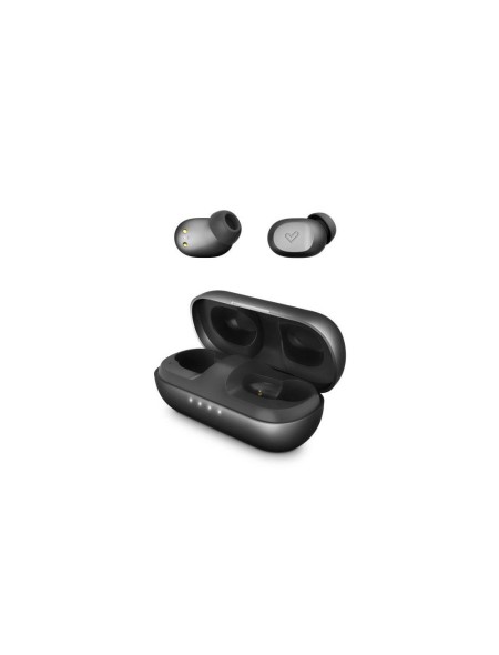 Auriculares Bluetooth Energy Sistem Urban 3 / Caja de Carga inalambrica / Negro / 451821