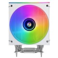 ÷ Ventilador con disipador de cpu mars gaming mcpulcd tdp 300w 120mm pantalla lcd argb blanco
