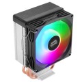 ÷ Ventilador con disipador de cpu mars gaming mcpux2 tdp 150w pwm low profile frgb negro