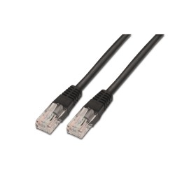 ÷ Aisens - cable de red latiguillo rj45 cat.5e utp awg24, negro, 1.0m